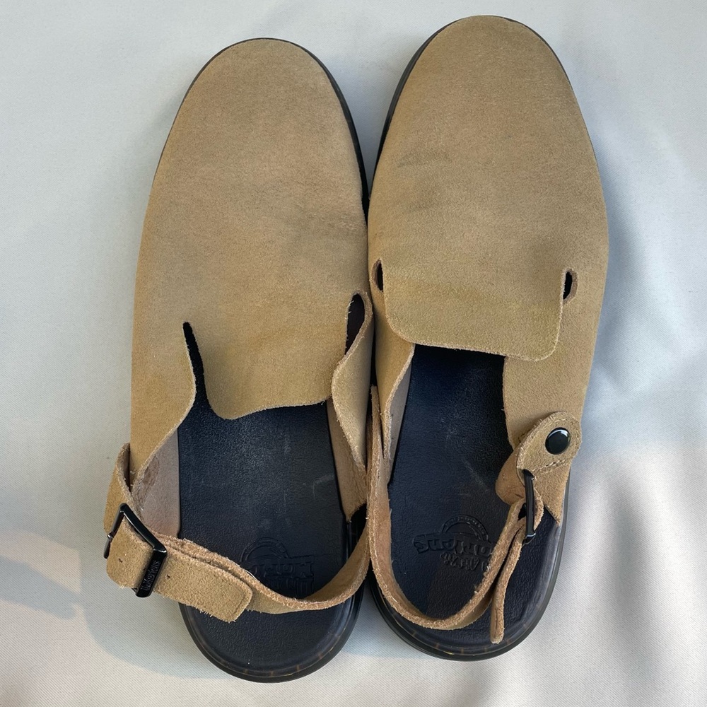 Doc Marten Suede Chunky Carlson Clog size 11mens/12 womens